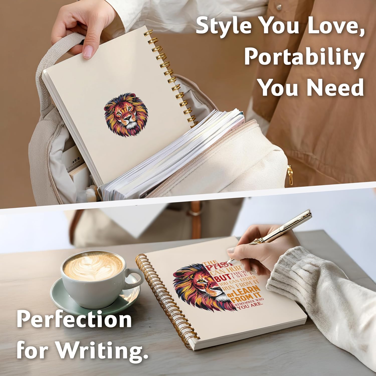 Thumbnail 6 de CONQUACKULATIONS Christian Bible Journal Notebook, A5