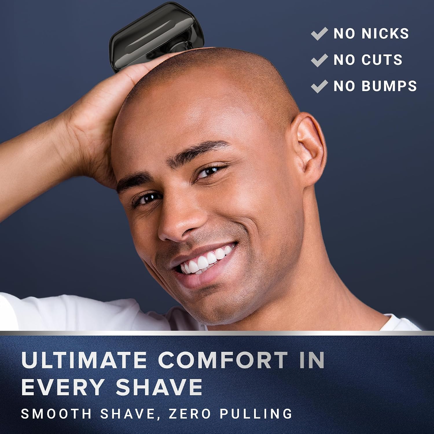 Thumbnail 3 de Electric Head Shaver for Bald Men: Cordless, Waterproof, and Skin-Friendly for a Close Shave