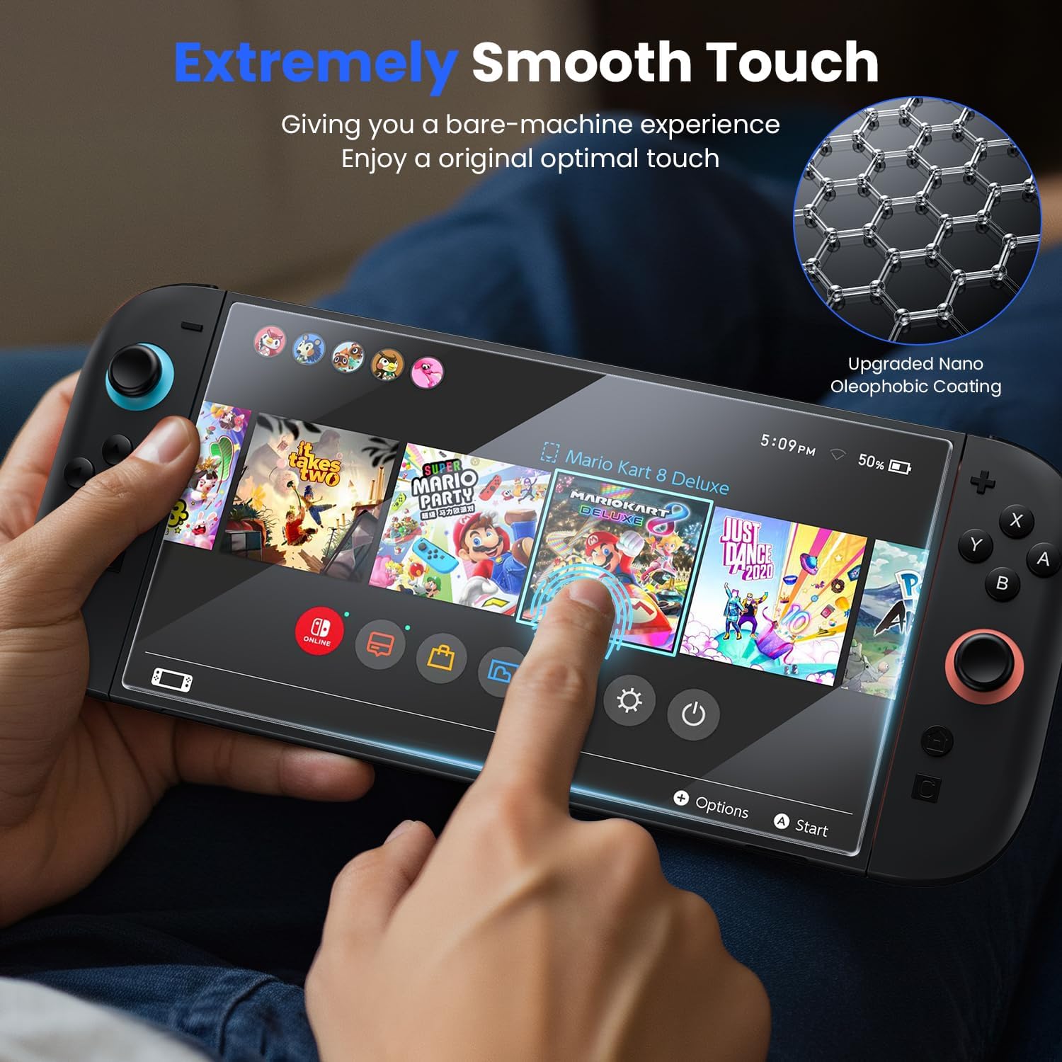 Thumbnail 5 de WSKEN Switch 2 7.9" 2025 screen protector
