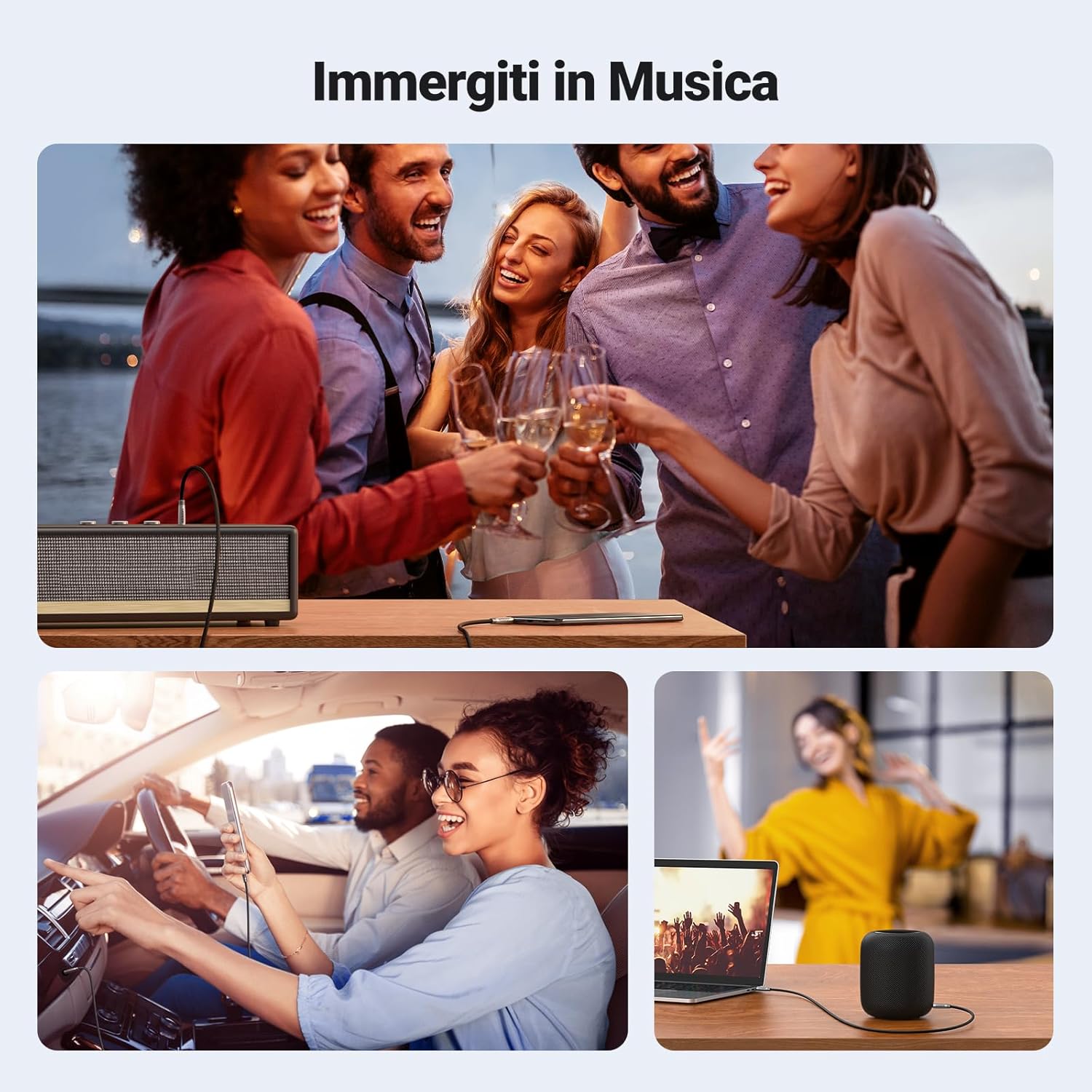 Thumbnail 5 de UGREEN Cavo Aux 3.5mm 3M