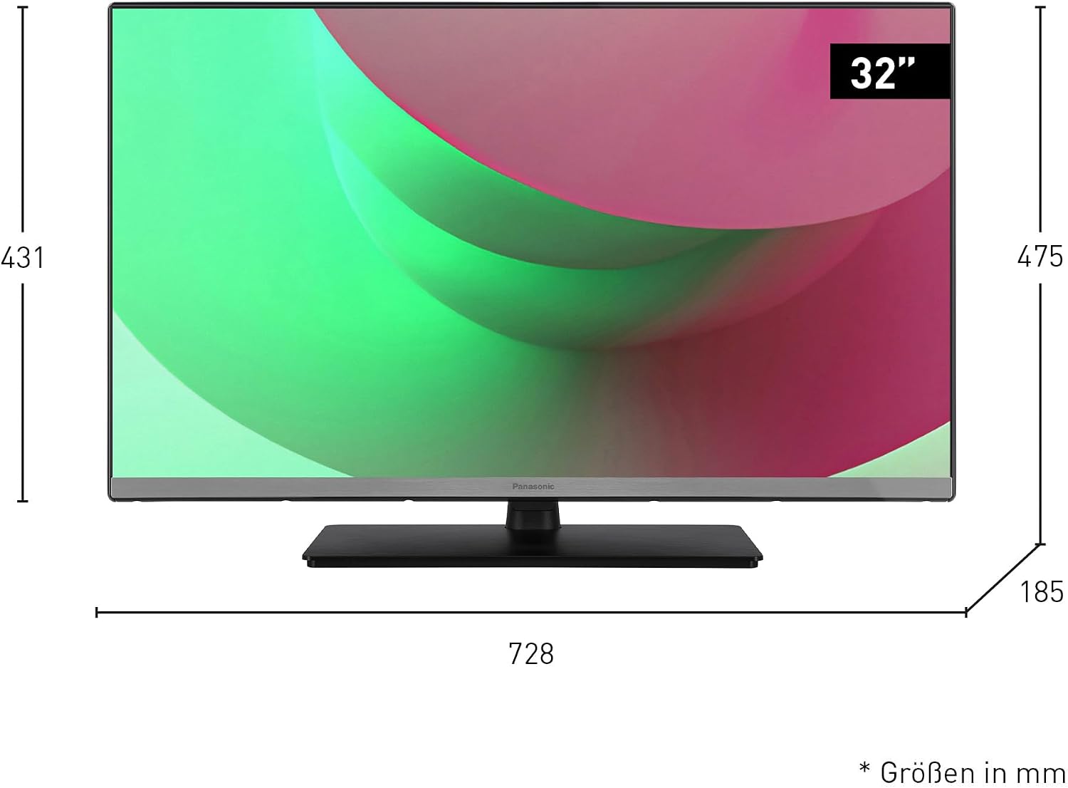 Thumbnail 1 de Panasonic TB-32S45AEZC – S45A Serie 32 Zoll Full HD LED Smart TV mit TiVo, Sprachsteuerung und Gaming-Modus