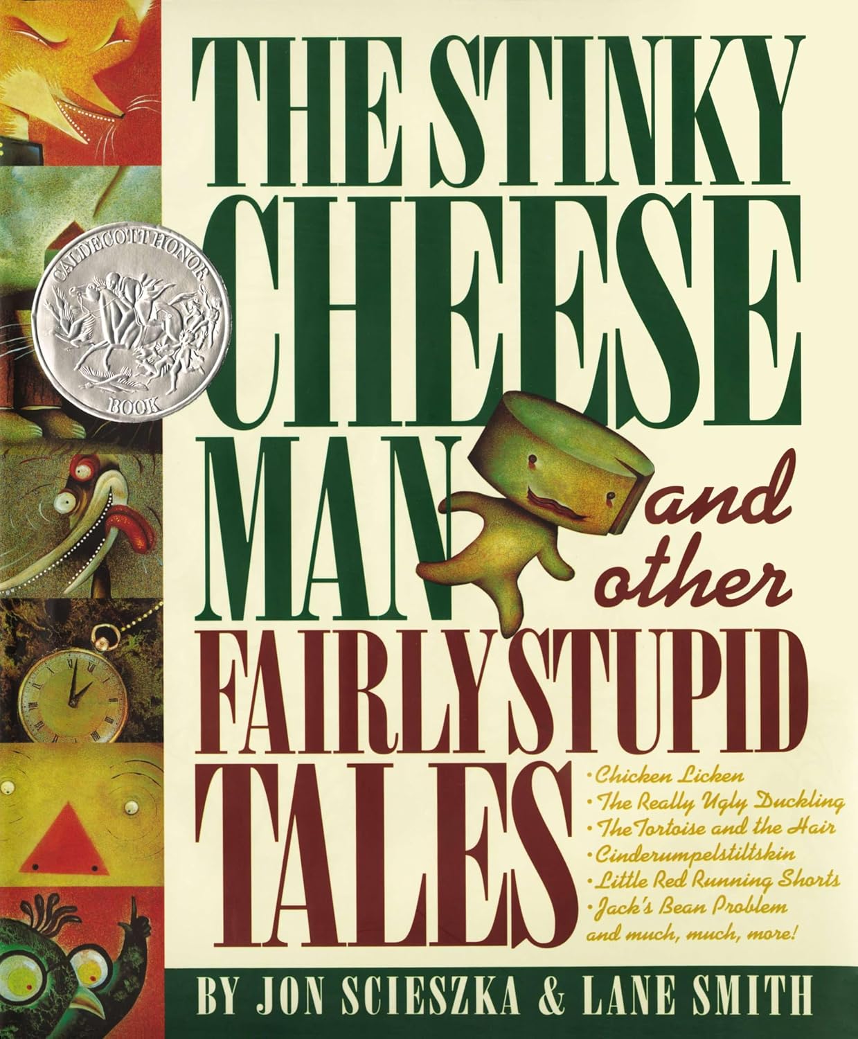 Detalle de The Stinky Cheese Man and Other Fairly Stupid Tales Hardcover, Caldecott Honor Book