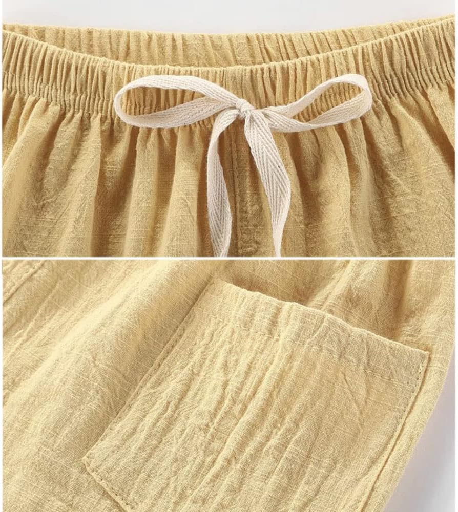 Detalle de FedMois Shorts en Coton Garçon, Lot de 4 – Confort léger pour l’été