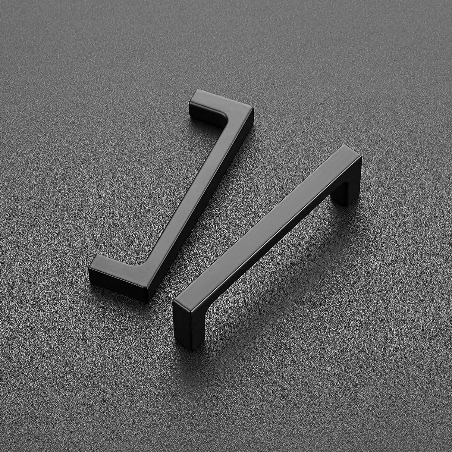 Detalle 2 de Ravinte J100XFX96HS30 Cabinet Pulls, Matte Black Zinc Alloy, 30-Pack