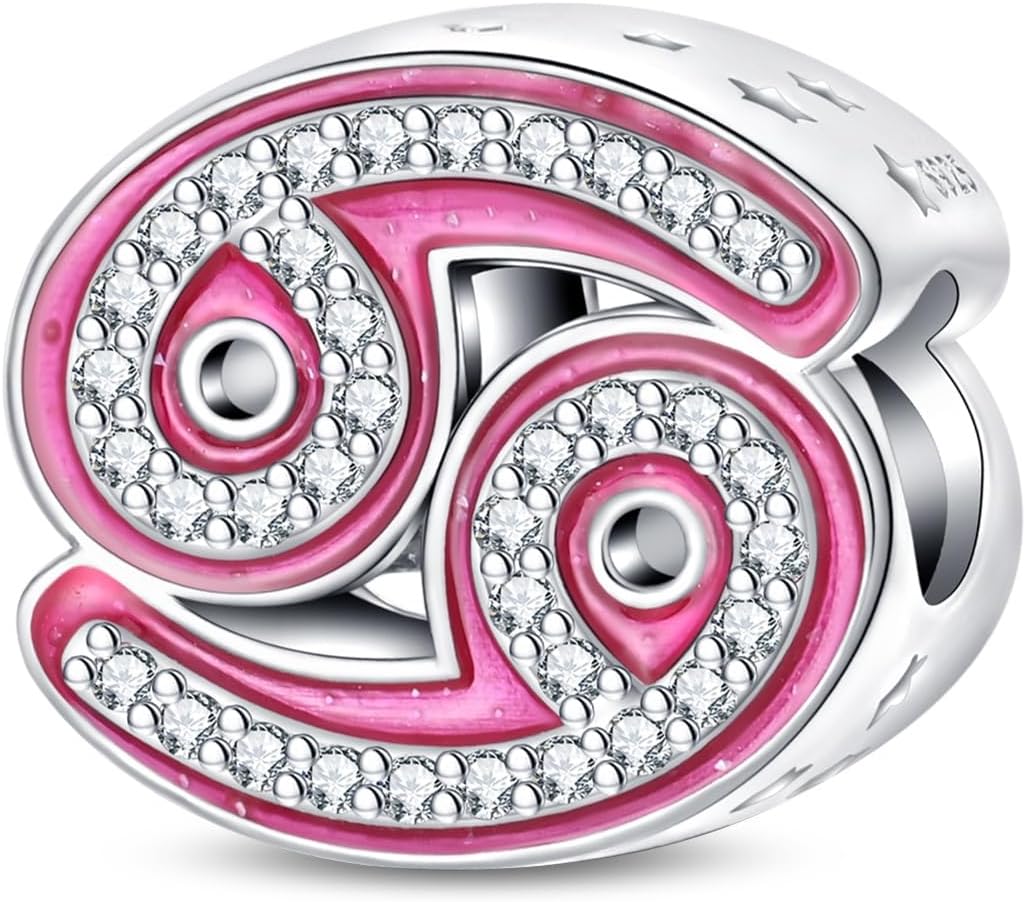 Thumbnail 4 de TINSLO ciondolo “12 costellazioni” in argento sterling 925 con cubic zirconia, compatibile Pandora e bracciali/collane europei