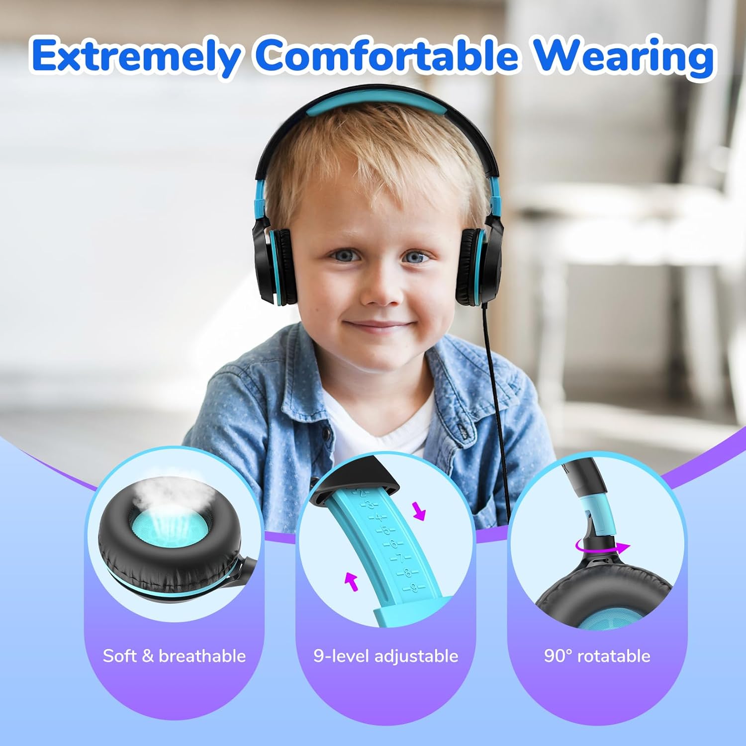 Thumbnail 4 de EarFun Kids Headphones 85dB