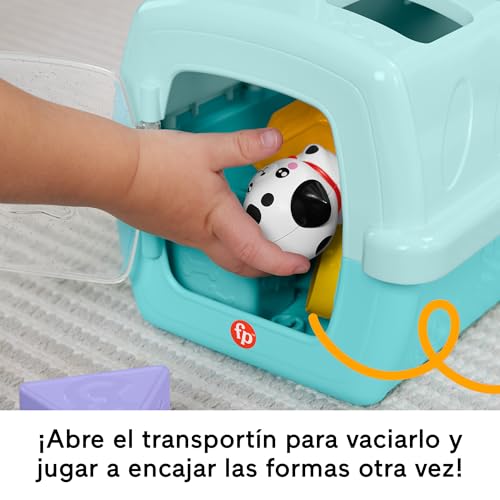 Detalle de Fisher-Price FP Pets Transportín Clasifica y Guarda: juguete de clasificación de formas para bebés desde 6 meses