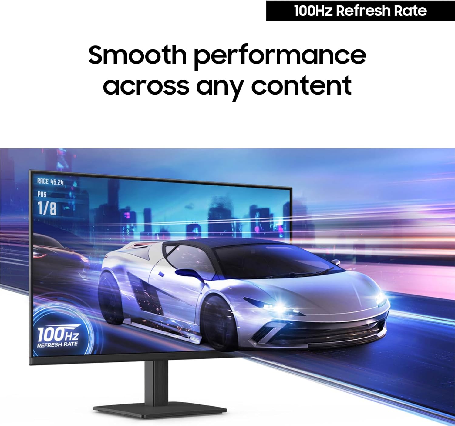 Detalle de Samsung 24" S30GD Essential Monitor (LS24D304GANXZA) with IPS Panel and 100Hz Refresh Rate