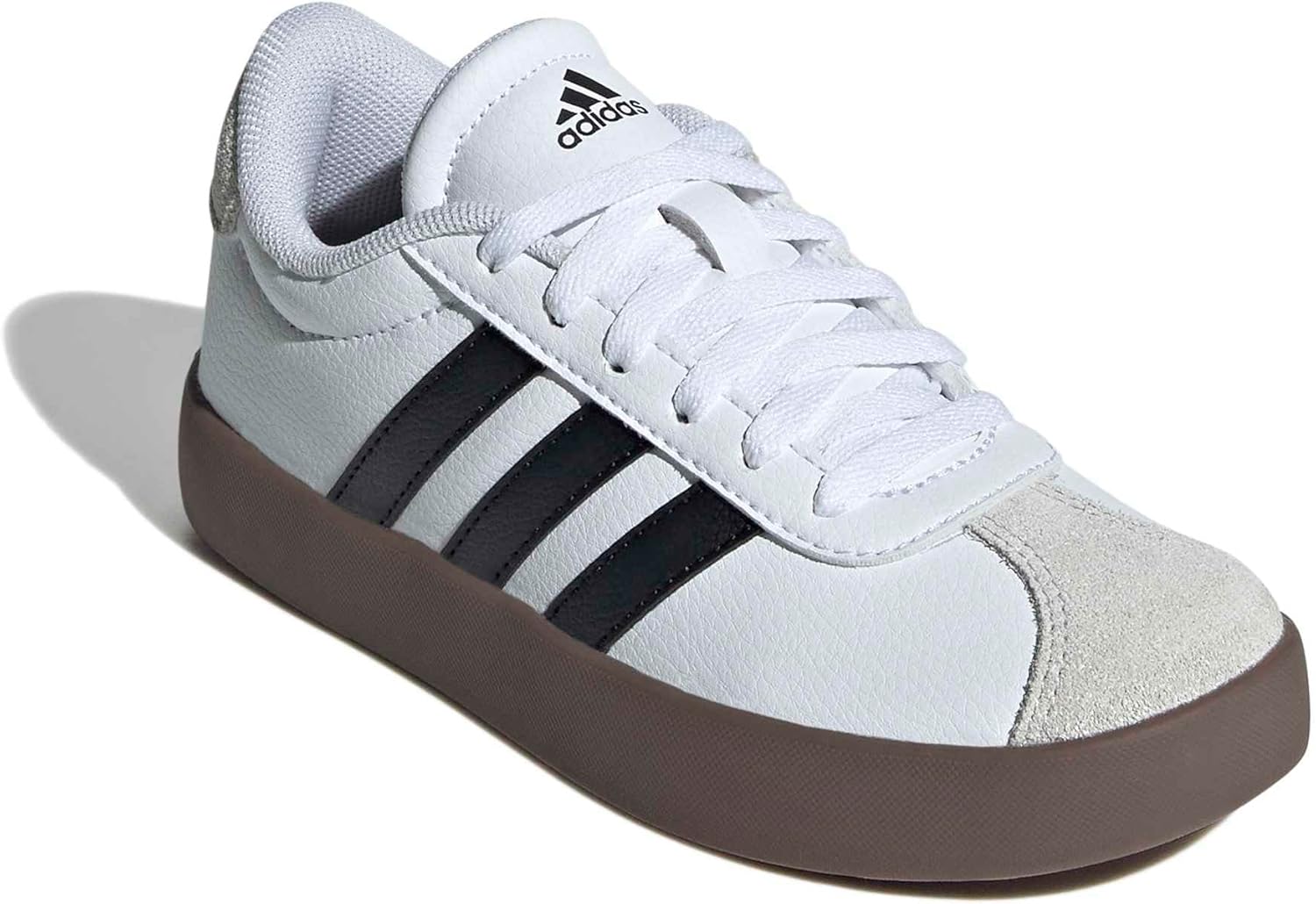 Thumbnail 3 de adidas VL Court 3.0 Niños 👟 Blanco y Negro, Talla 37 1/3 EU