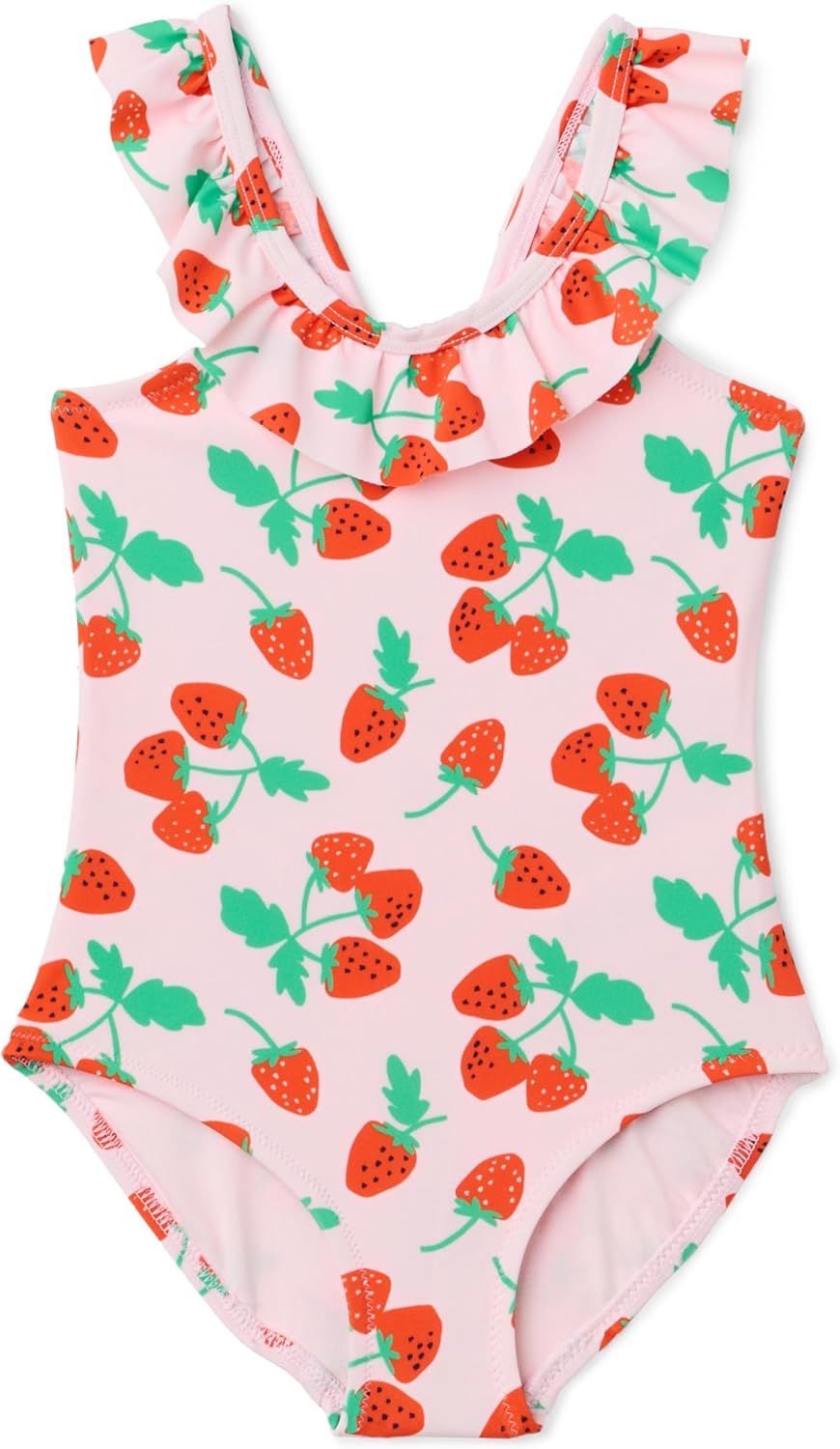 Thumbnail 5 de Amazon Essentials Girls' Frill-Trimmed One-Piece Swimsuit