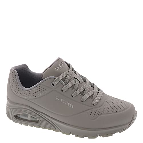 Detalle 2 de Skechers Uno Zapatillas mujer Gray Durabuck Mesh 36