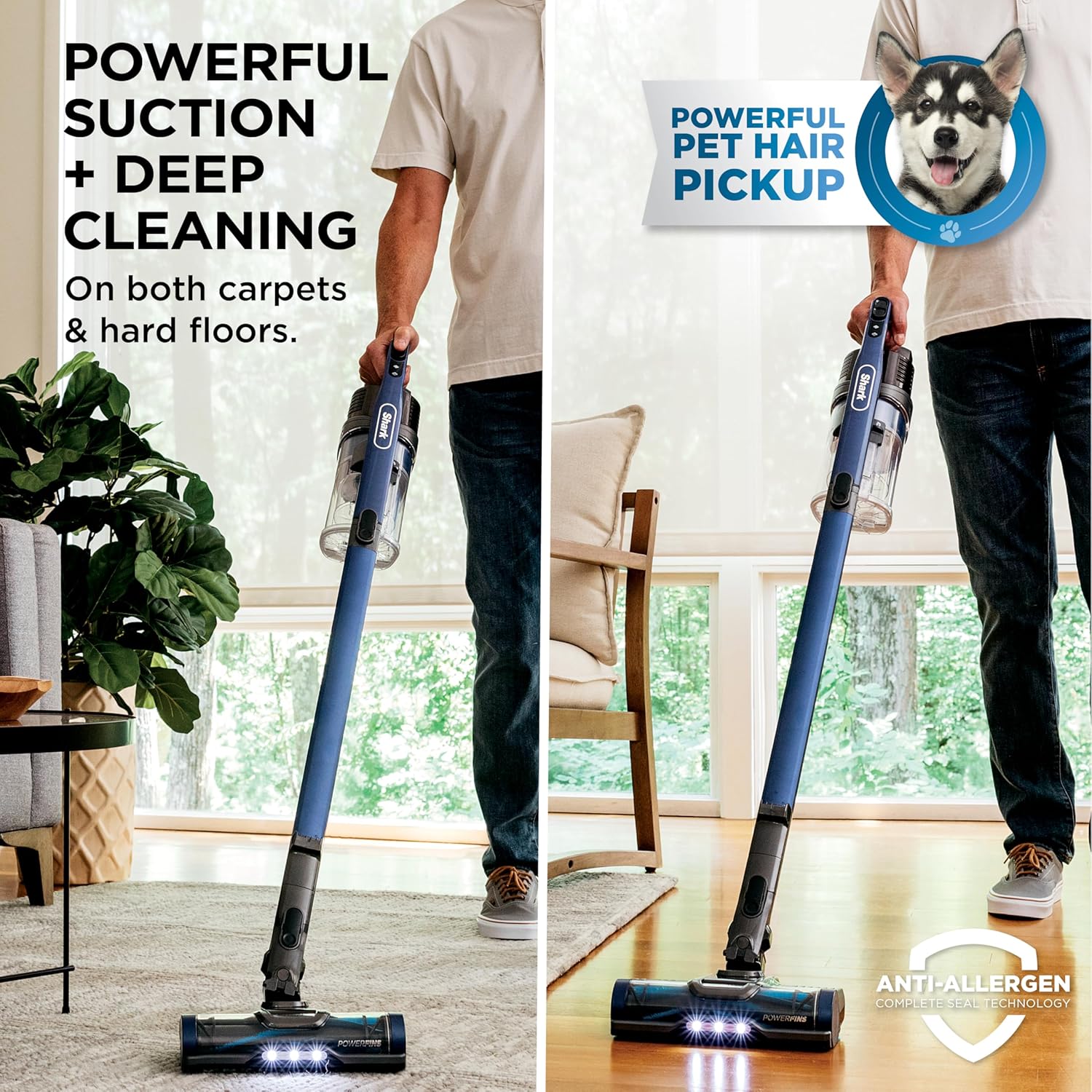 Detalle 2 de Shark IZ363HT cordless vacuum with HEPA filter