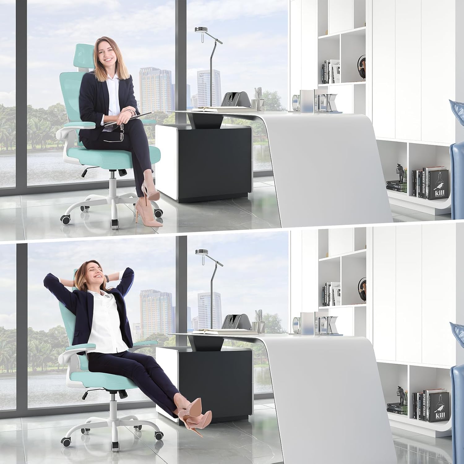 Thumbnail 6 de naspaluro Ergonomischer Bürostuhl 120°