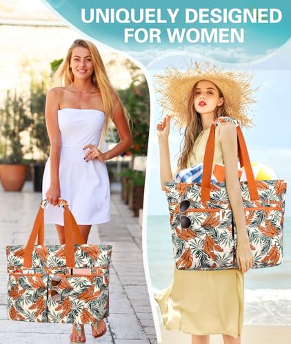 Thumbnail 6 de ENONEO Bolsa de Playa Mujer Grande XXL: Gran Capacidad, Impermeable y Multifuncional