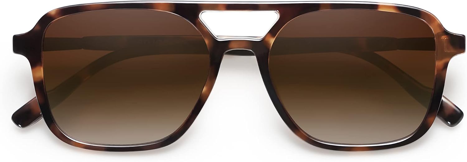 Thumbnail 3 de SOJOS SJ2202C3 Retro Aviator Sunglasses – Timeless Rectangle Aviators for Everyone