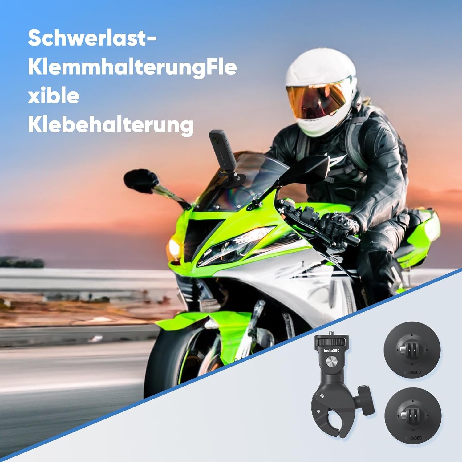 Thumbnail 5 de Insta360 X3 Motorrad Bundle