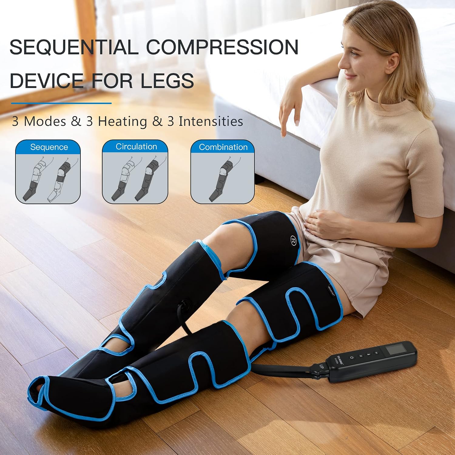 Thumbnail 4 de CINCOM Leg Massager with Heat and Compression