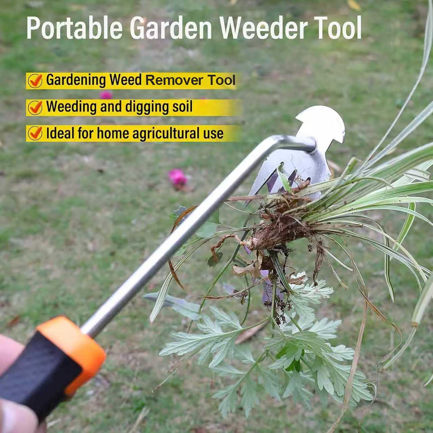 Detalle 2 de SIXCAR Garden Weeder with Rubber Handle