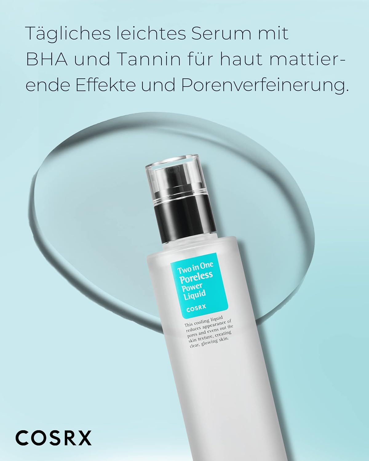 Thumbnail 1 de COSRX Two in One Poreless Power Liquid mit BHA 100 ml – Poren straffen und Haut peelen