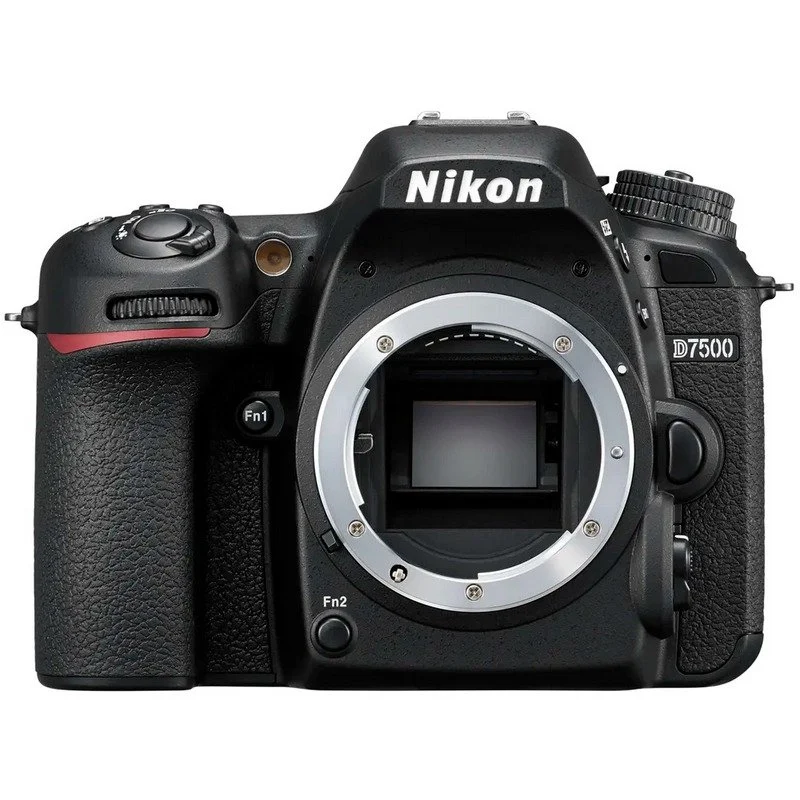 Detalle de Nikon D7500 cuerpo 20,9 MP con Wi‑Fi y Bluetooth