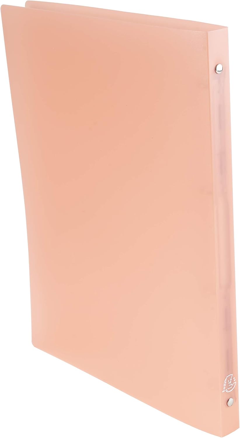 Detalle 2 de Exacompta 51170E - Lot de 5 classeurs souples Chromaline pastel, A4, 4 anneaux 15 mm, 320 x 250 mm