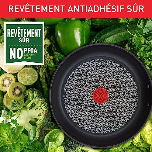 Thumbnail 3 de Tefal Duetto, poêle antiadhésive 24 cm en acier inoxydable, compatible induction