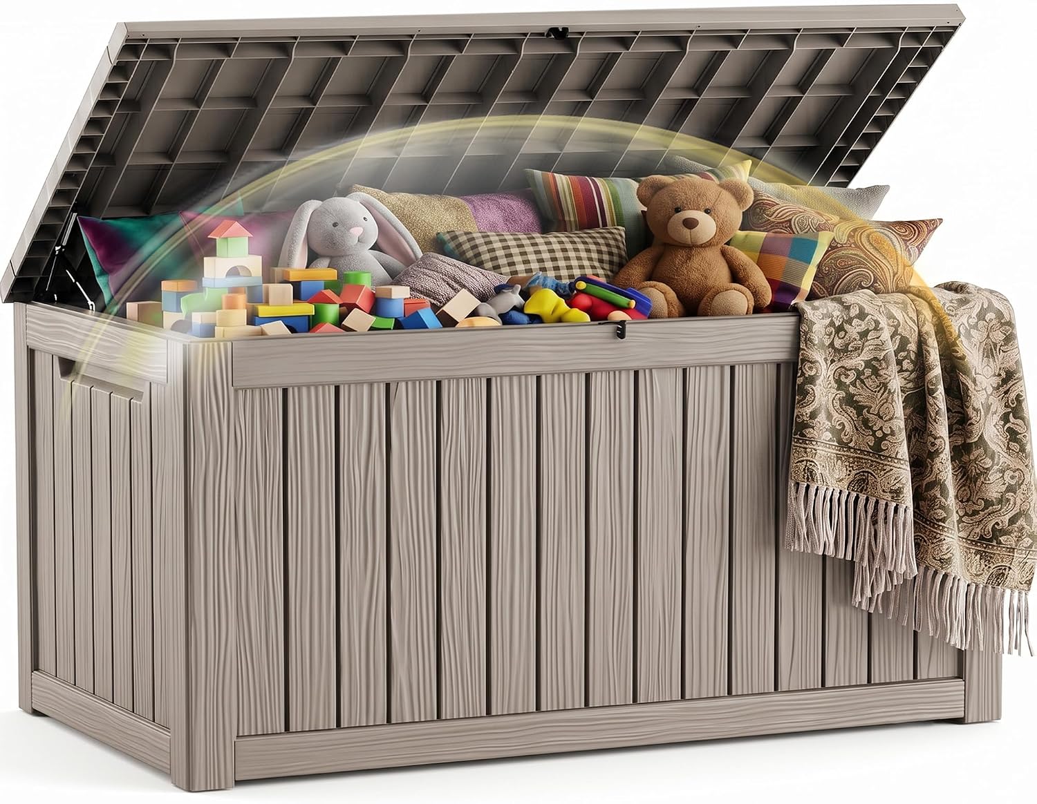 Detalle de EFU Outdoor Storage Box 340 Gallon