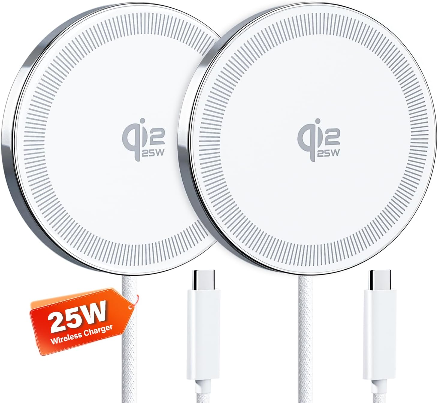 Detalle de Magnetic Wireless Charger 25W Qi2 Pad