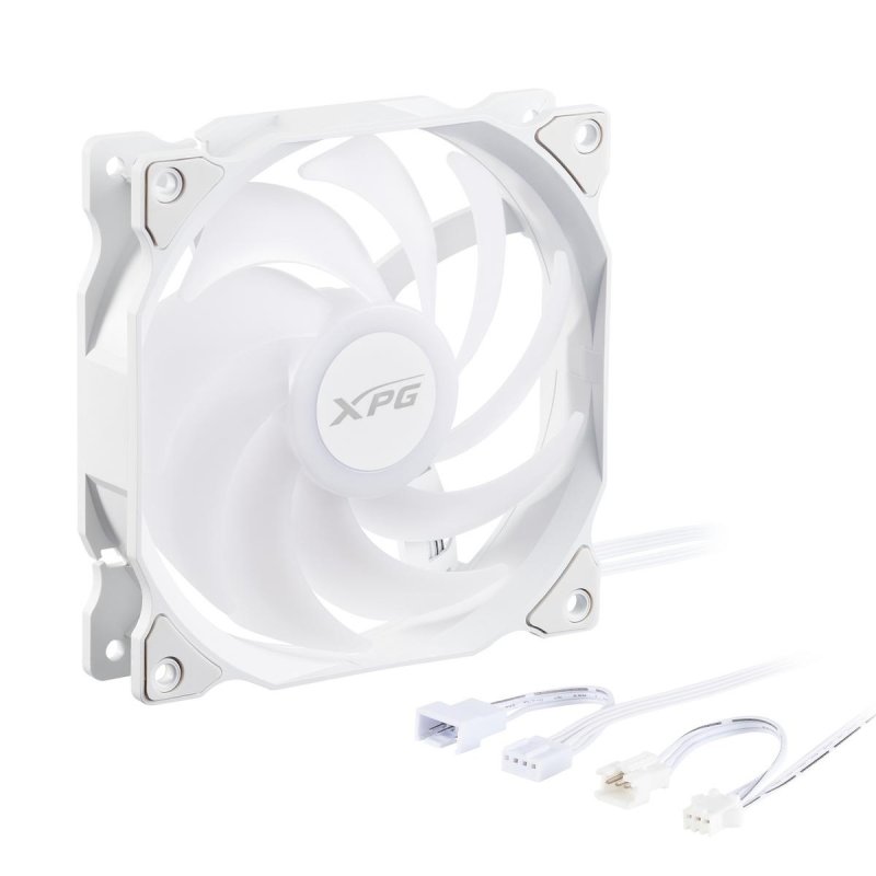 Thumbnail 2 de XPG VENTO R 120 ARGB PWM Blanco: refrigeración eficiente y estética premium para tu PC