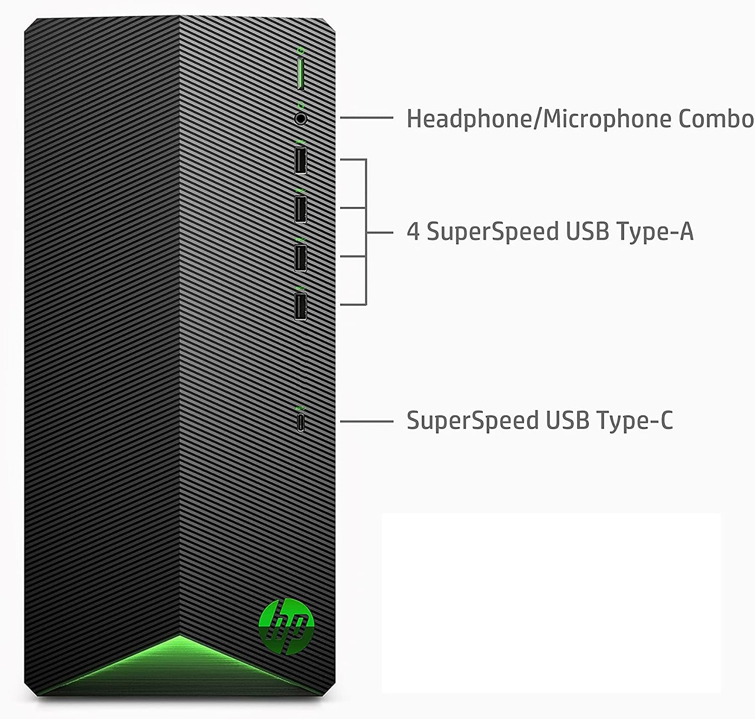 Detalle de HP Desktop Computer, 256GB SSD