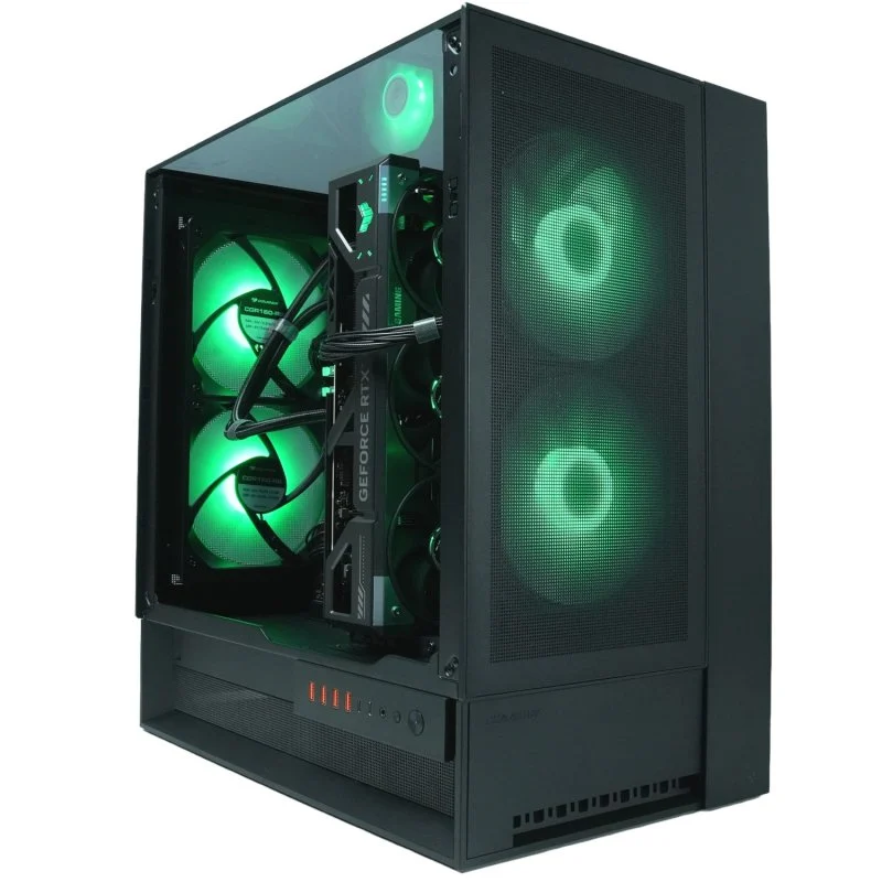Detalle de Epical-Q PC con Ryzen 7 7800X3D, 32 GB, 2 TB NVMe y RTX 5070Ti – Windows 11 Pro
