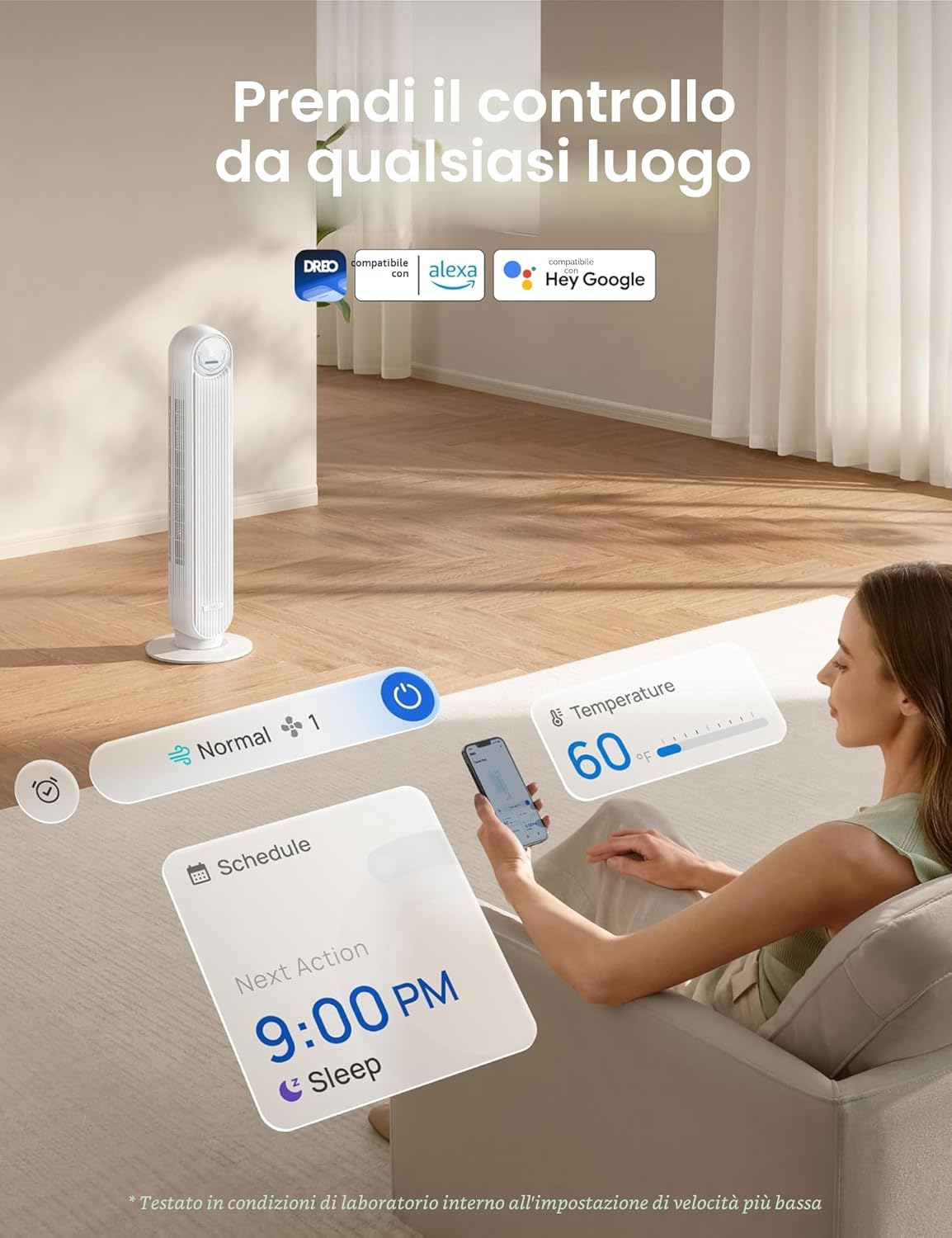 Thumbnail 6 de Dreo Ventilatore a Torre 91,44 cm
