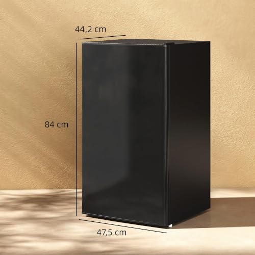 Thumbnail 8 de HOMCOM Nevera Pequeña 91 L con Congelador Silenciosa – Negro