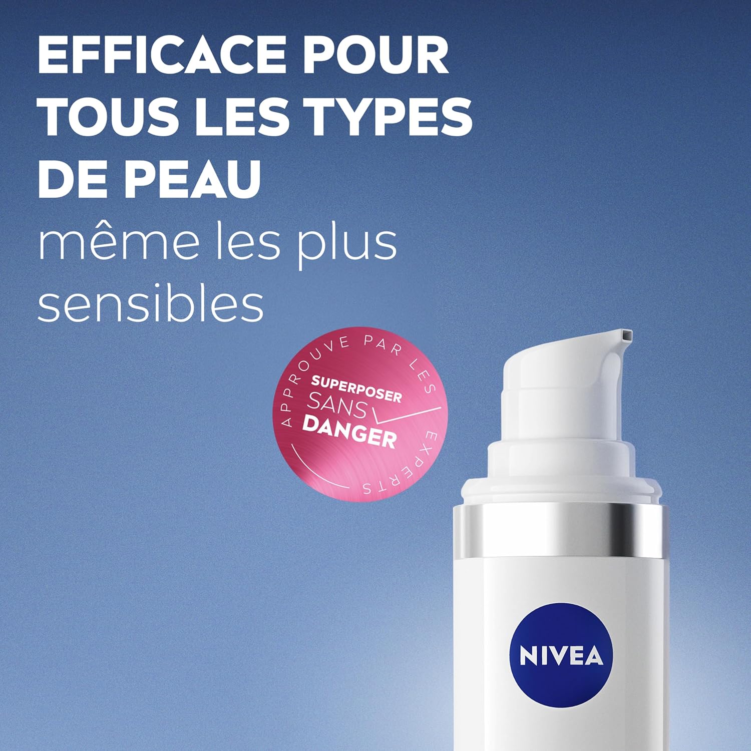 Detalle 2 de NIVEA Cellular Expert Filler Soin fluide anti-UV SPF50+ visage (30 ml) – hydratation à l’acide hyaluronique