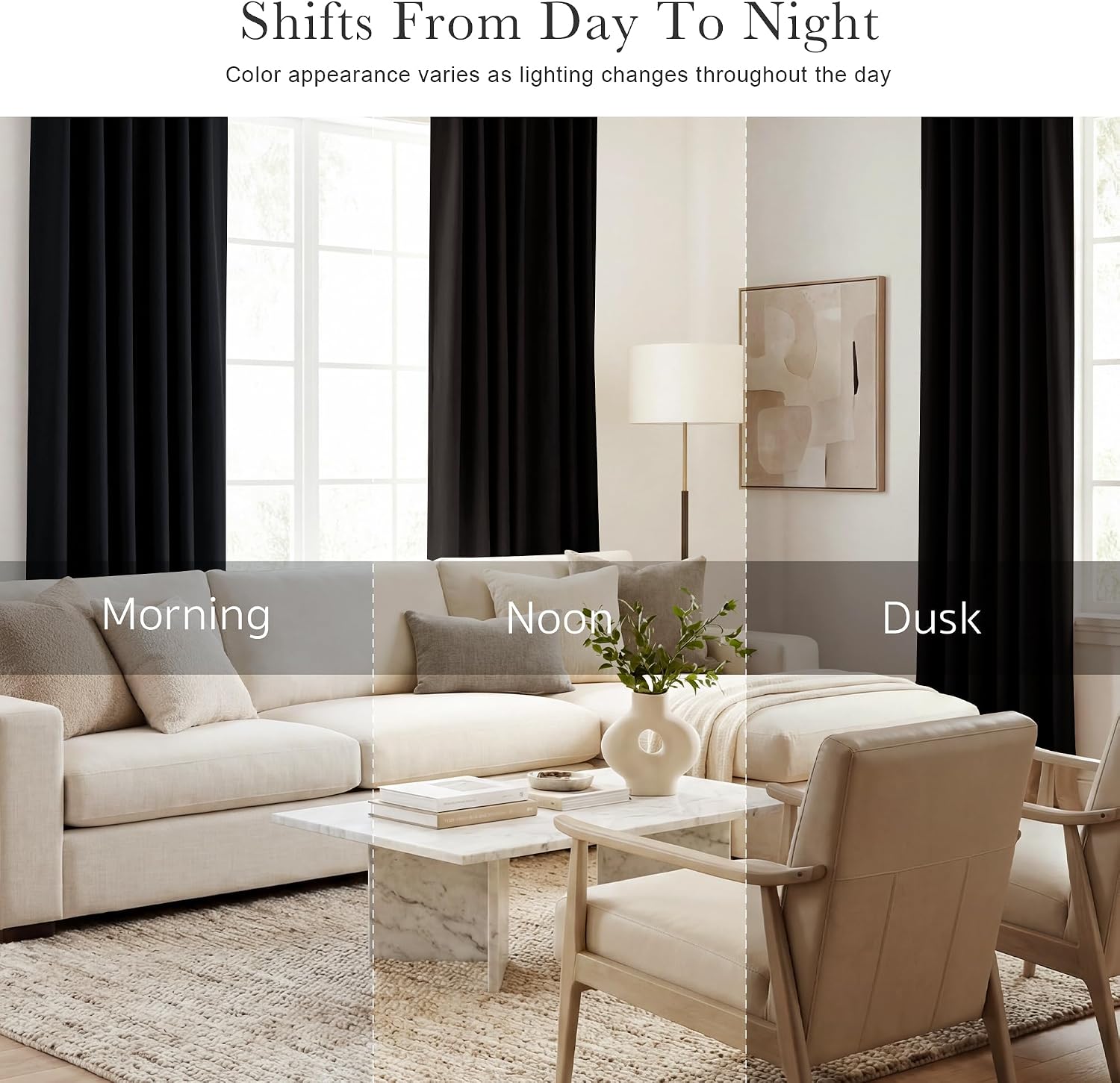 Thumbnail 6 de PONY DANCE Blackout Curtains, 84 Inches