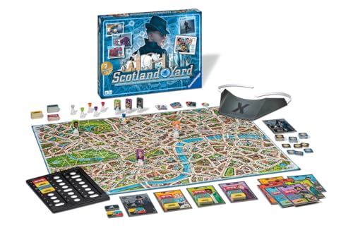 Detalle de Ravensburger Scotland Yard – Familienspiel für 2–6 Spieler, ab 8 Jahren (27515)