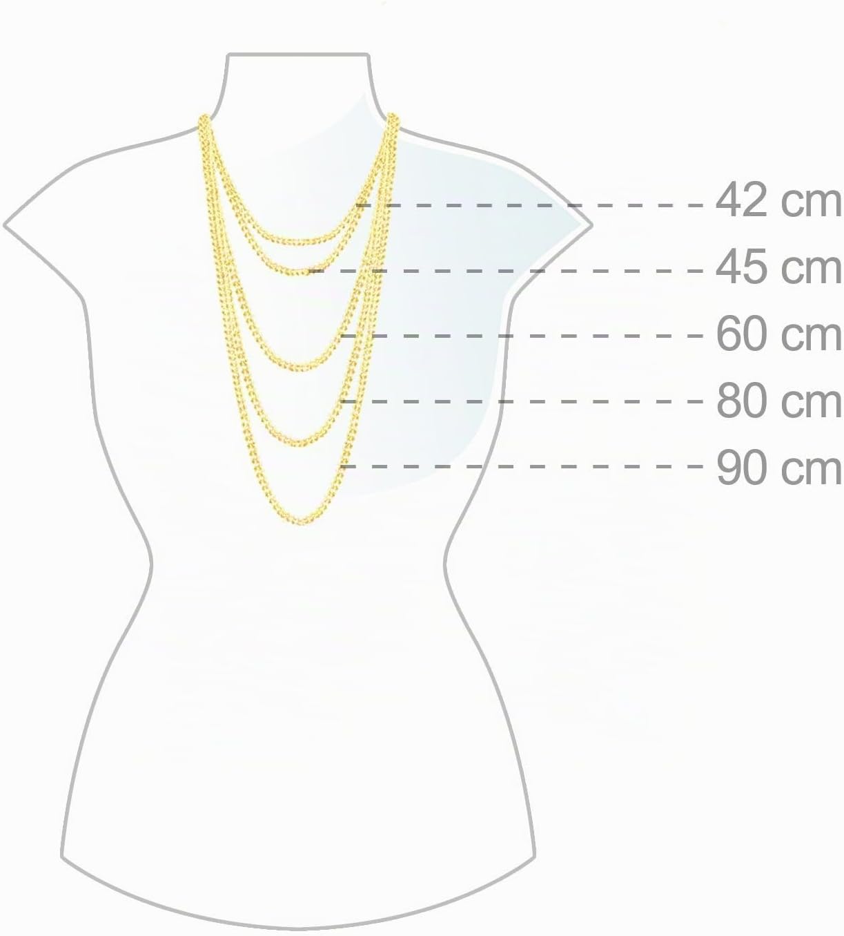Thumbnail 5 de Elli Damen-Kette 36 cm