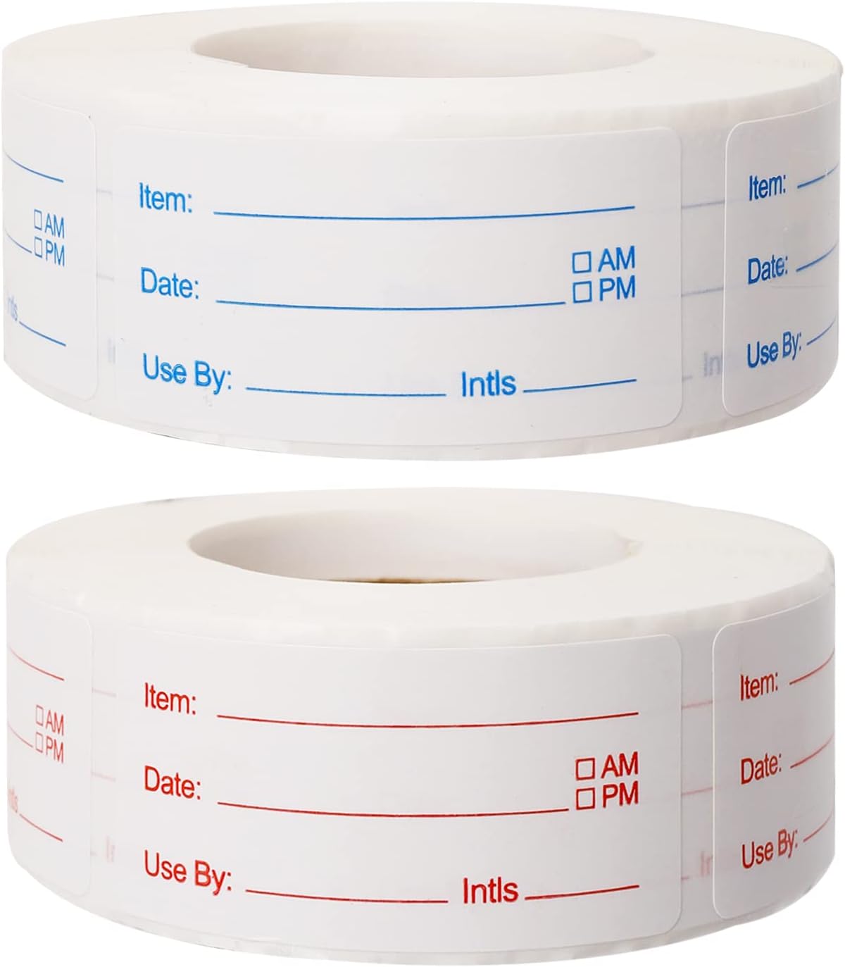 Removable Food Stickers 2 Rolls 1000pcs