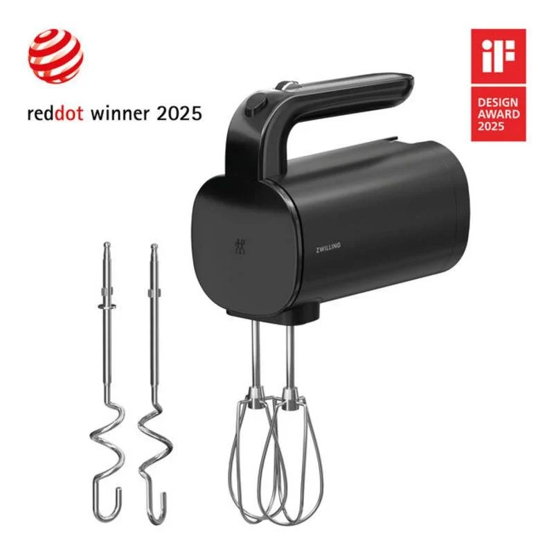 Detalle de ZWILLING Batidora de mano de 250 W, 3 velocidades y carcasa negra