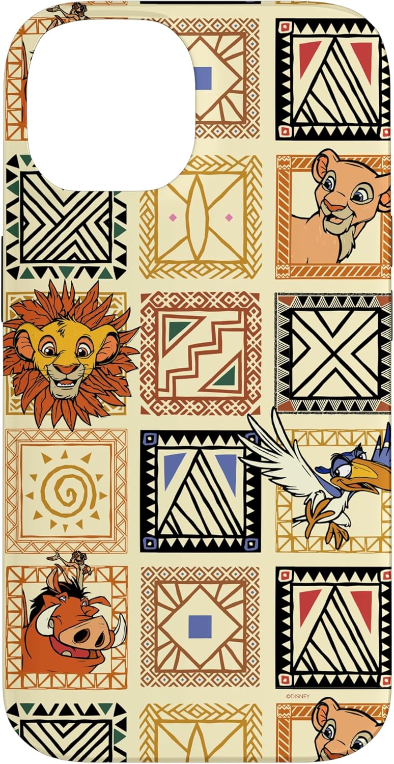 Thumbnail 3 de Coque iPhone X/XS Disney Le Roi Lion 30e anniversaire – Simba Friends, deux pièces