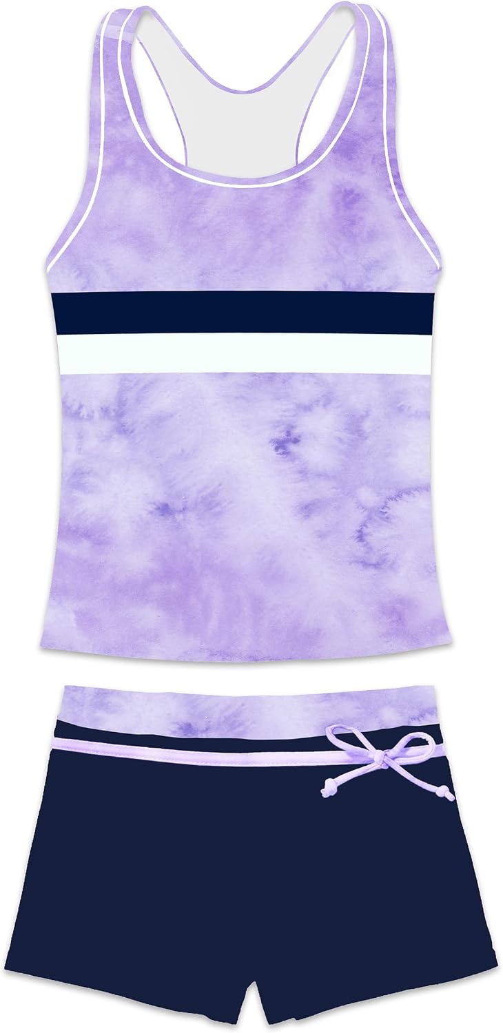 Thumbnail 6 de PROALLO Girls' Tankini Swimsuit with Boyshorts