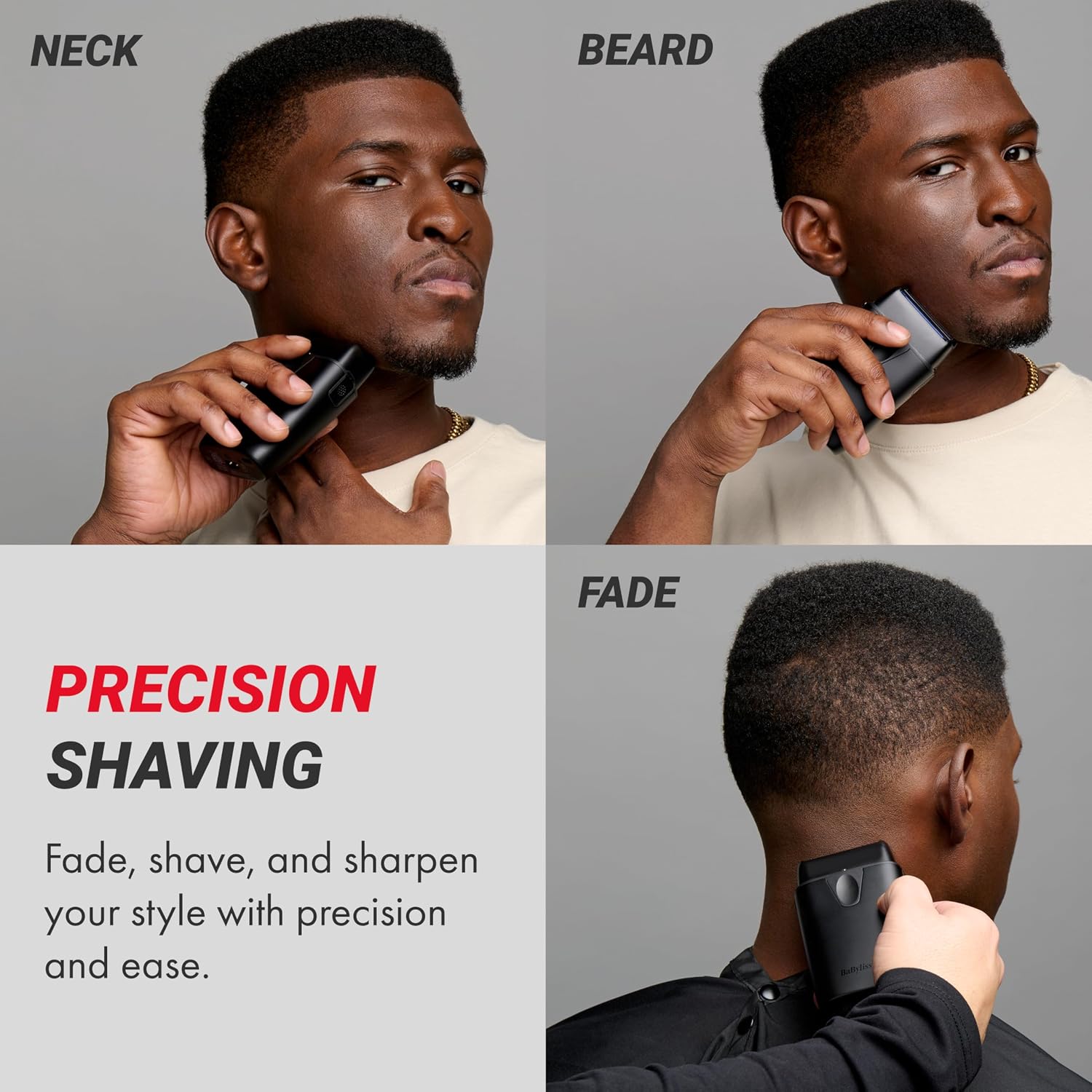 Thumbnail 3 de BaBylissPRO UVFOIL UV-Disinfecting Metal Double-Foil Shavers for Men