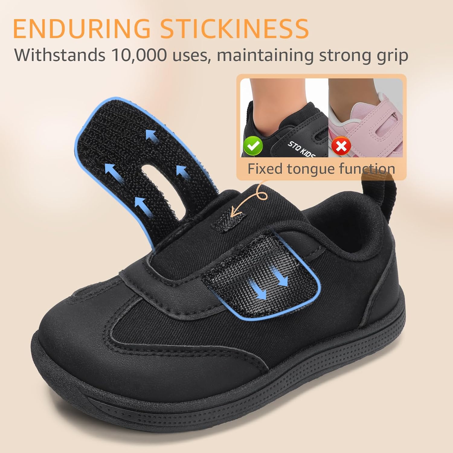 Thumbnail 5 de STQ KIDS Barfußschuhe: Lauflernschuhe mit weitem Zehenraum für Krabbel- und Laufanfänger (EU 21–29)