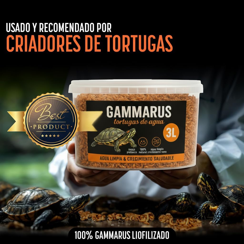 Thumbnail 3 de AF® 300 g Gammarus para tortugas 🐢