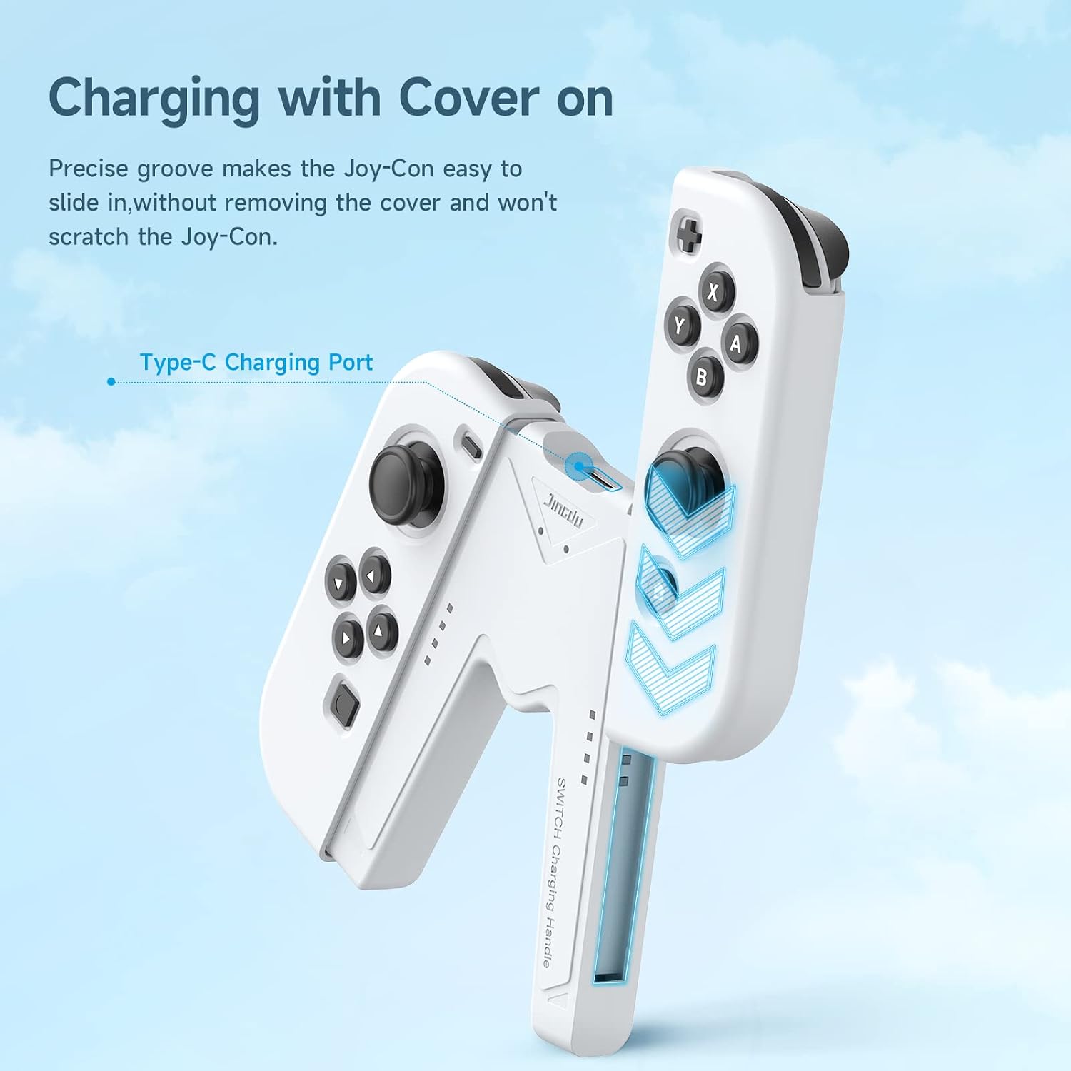 Thumbnail 1 de JINGDU Ladegriff für Switch Joy-Con USB-C
