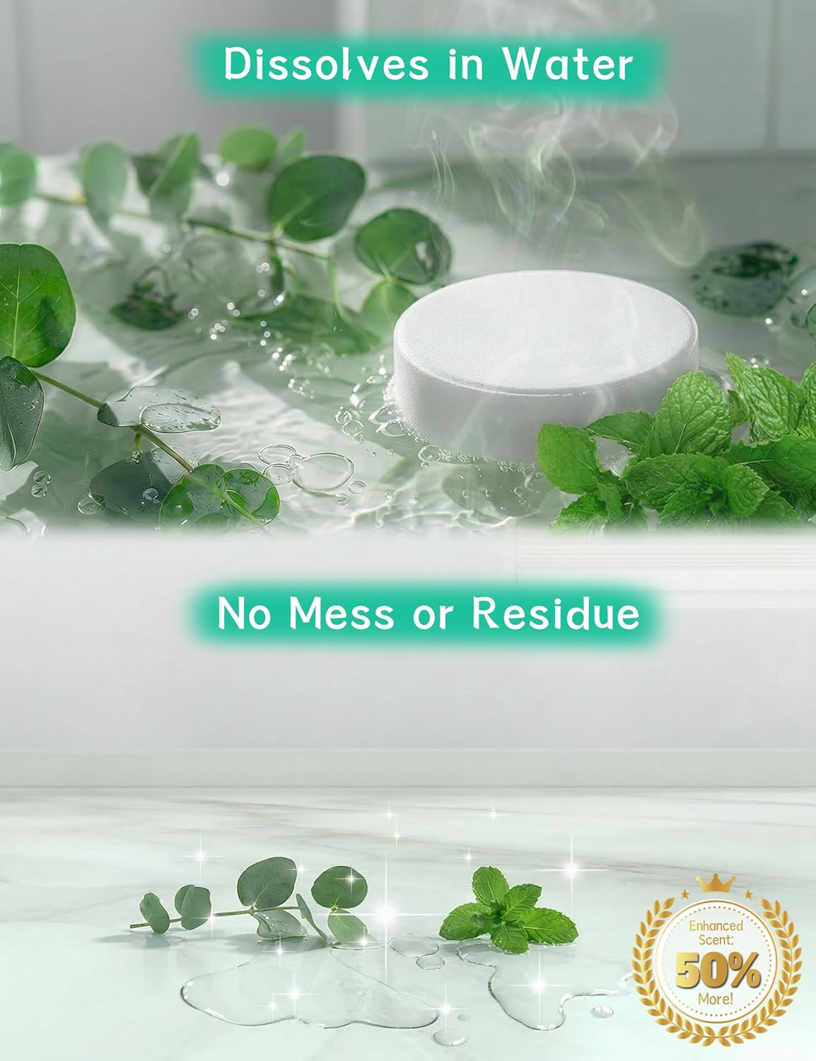 Detalle 2 de SEONNIX Shower Steamers Aromatherapy 15 Pack
