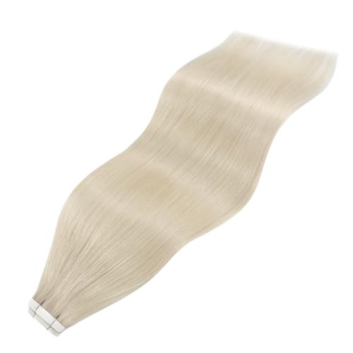 Thumbnail 6 de YoungSee Echthaar Extensions Tape Platinblond 35 cm