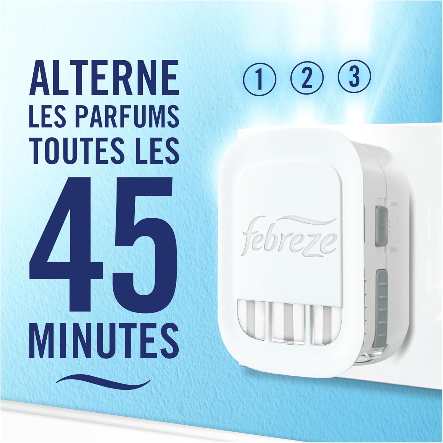 Thumbnail 1 de Febreze Désodorisant Électrique Méga Pack de recharges (4 recharges de 20 ml) – Eveil Printanier de Lenor