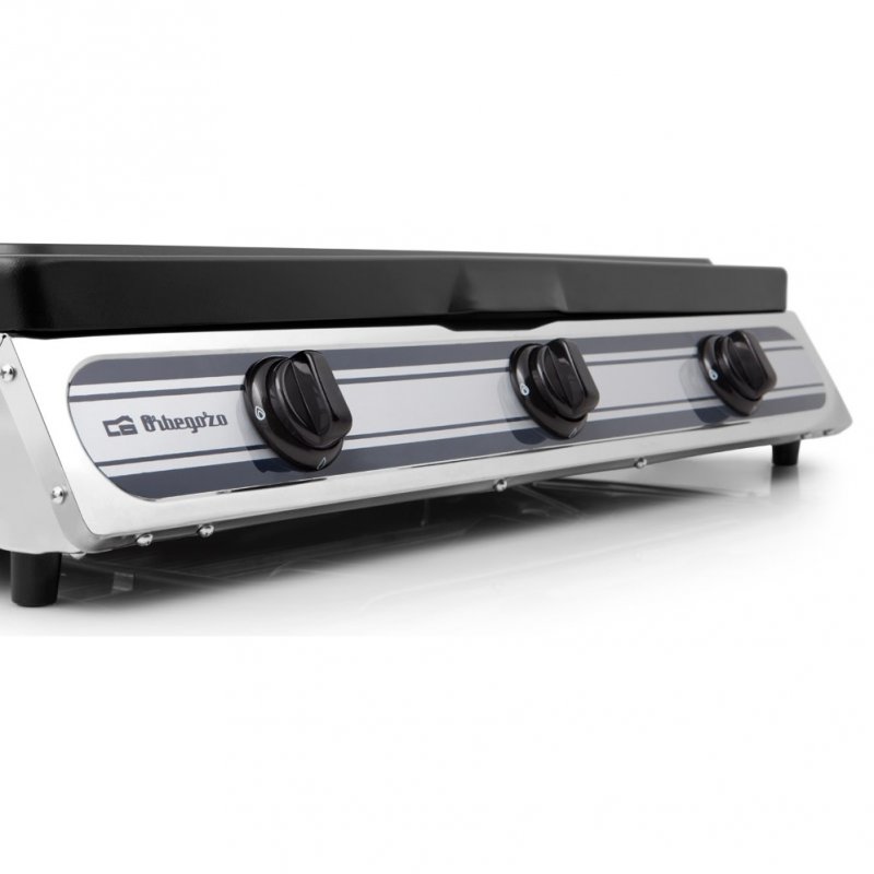Detalle 2 de orbegozo FO 3510 hornillo gas 3 zonas