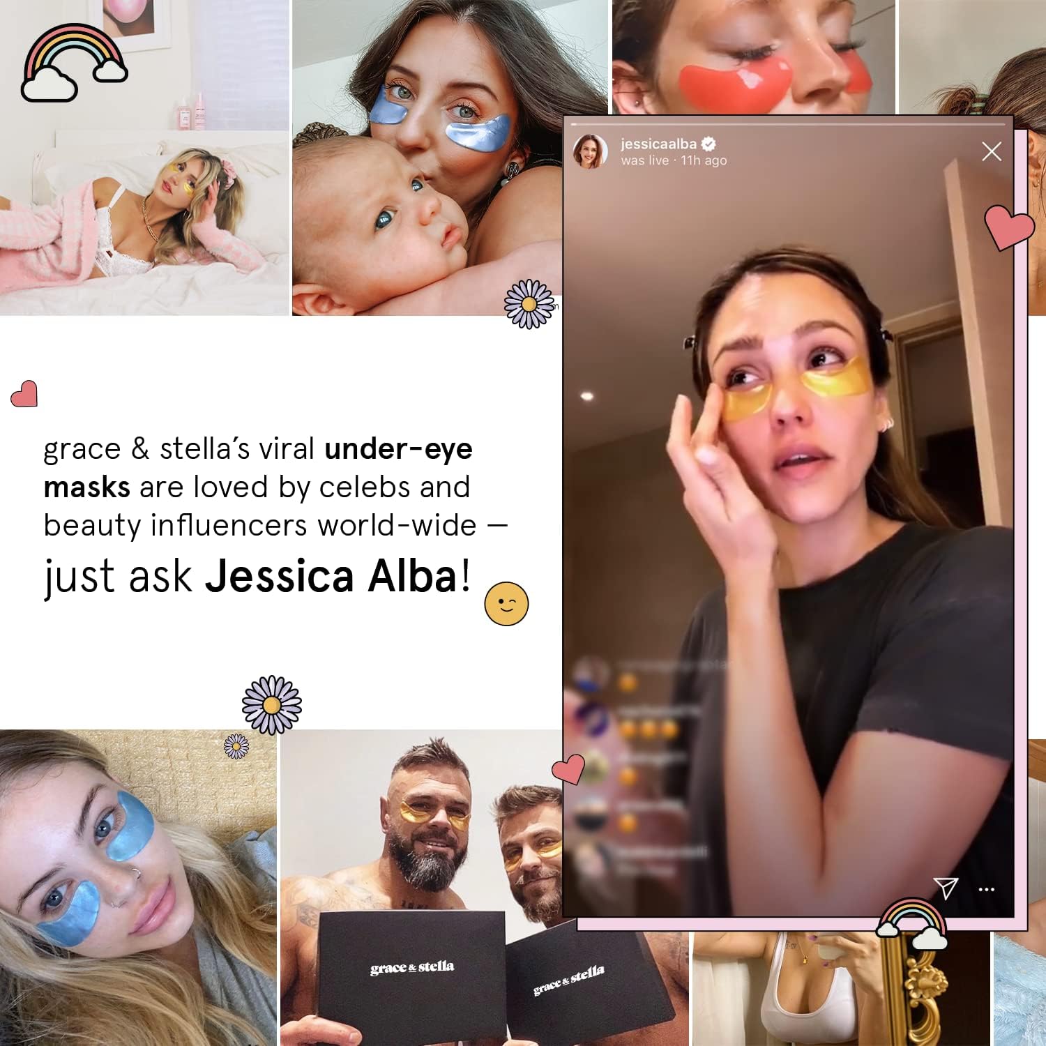 Thumbnail 3 de Grace & Stella Under Eye Masks for Dark Circles